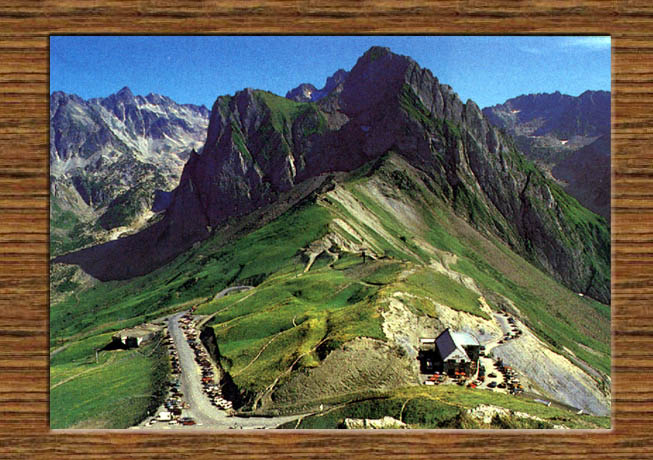 Haut du Col du Tourmalet! ... Cliquer  pour image suivante!