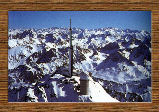 L'observatoire du Pic du Midi! ... Cliquer  pour image suivante!